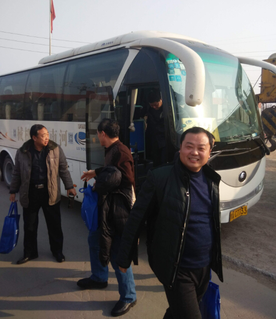 客戶(hù)參觀(guān)徐工后抵達河南路友機械