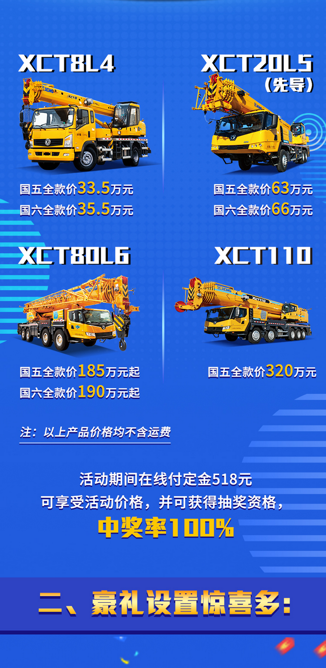 徐工起重77周年廠(chǎng)慶感恩回饋新老客戶(hù)