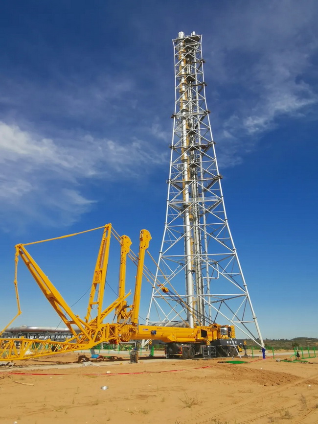 徐工QAY650A起重機適用石油、化工、基建等多個(gè)領(lǐng)域