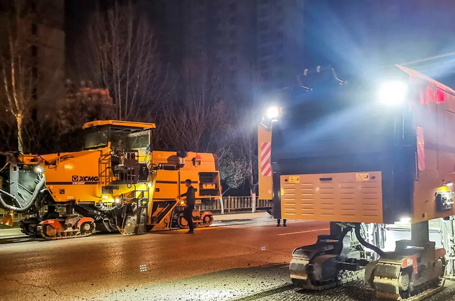 徐工4臺銑刨機助力全運會(huì )道路建設