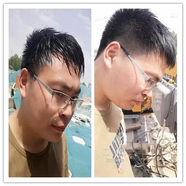 河南路友機械起重機李師傅在開(kāi)封為客戶(hù)修車(chē)
