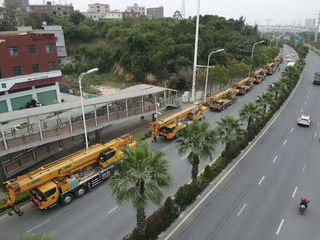 徐工起重機械建設泉州方艙醫院